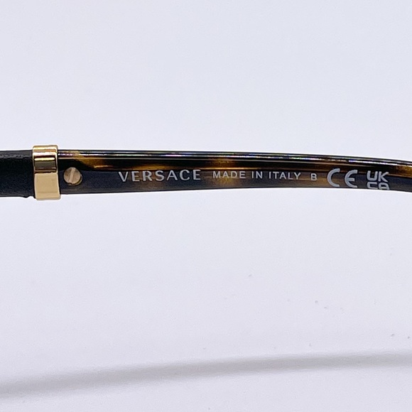 NEW VERSACE VE4364Q 108/73 WOMEN SUNGLASSES VERSACE MOD 4364-Q BROWN VE4364 - Picture 11 of 12